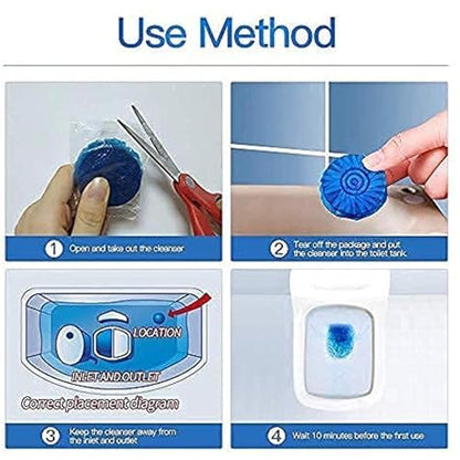 Automatic Toilet Bowl Cleaner Tablets