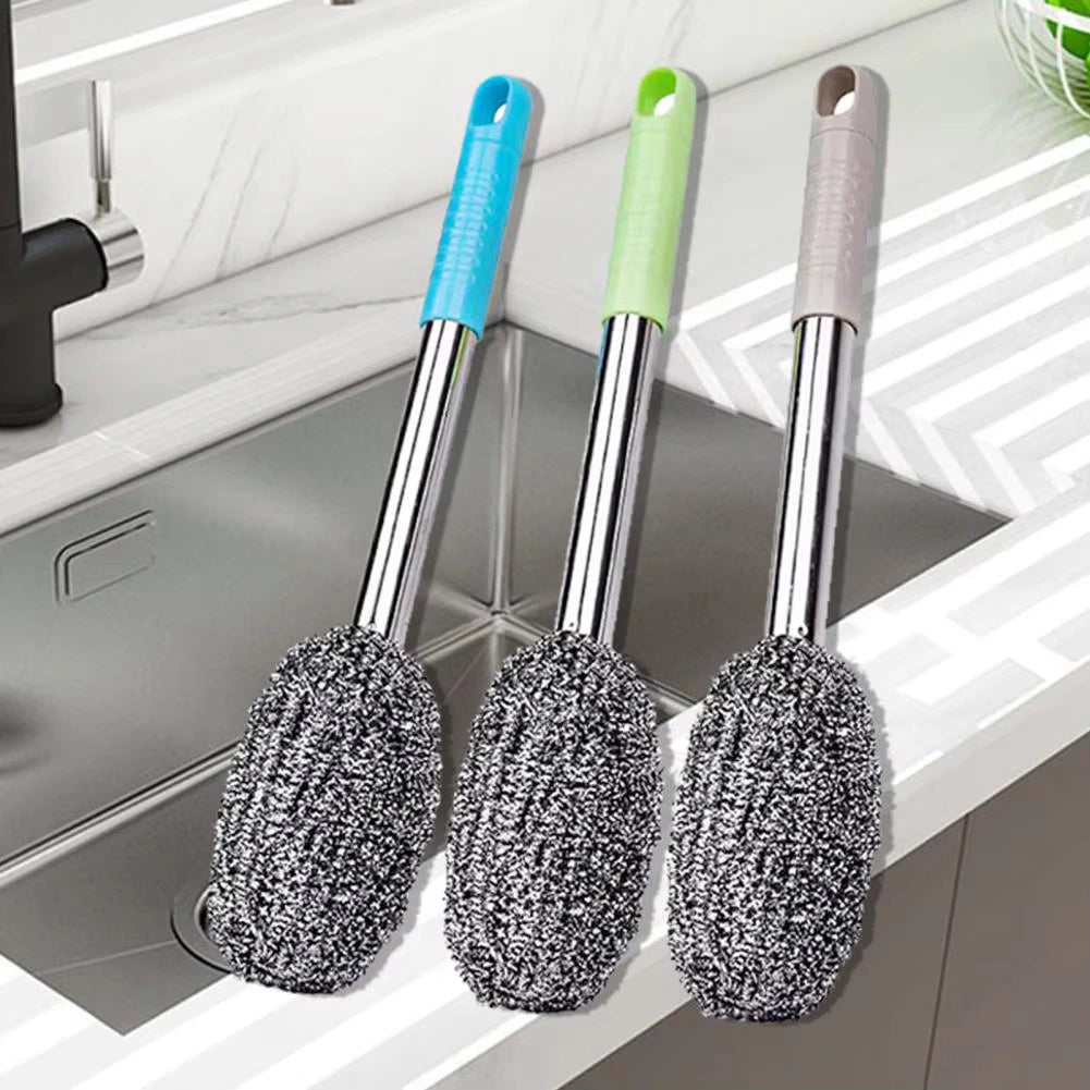 Bottle Jar Toilet Cleaner Brush Scrubber ( BUY 1 GET 1 FREE )